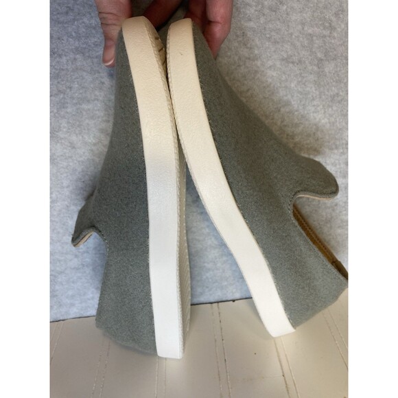 All Birds W Sz 7 Wool Loafers Soft Sea Green Sz 7 Casual Comfort Shoe Flats Cozy - Picture 8 of 11